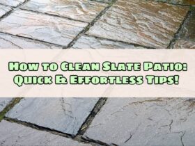 How to Clean Slate Patio