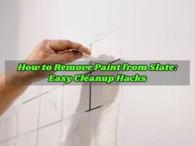 How to Remove Paint from Slate