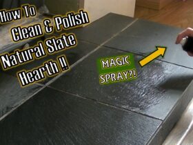 How to Clean Black Slate