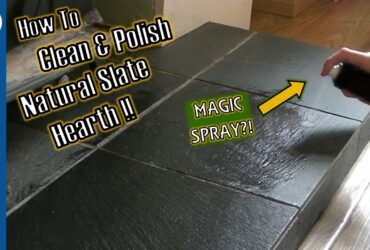 How to Clean Black Slate